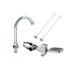 Kit Pedal Pequeño con Acoples Plásticos y Cuello Móvil