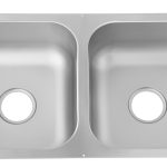 Lavaplatos Doble Tanque 80x43cm Con Antirruido