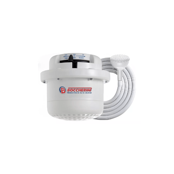 DUCHA ELECTRICA FUSION BLANCA CM CON SELECTOR-min